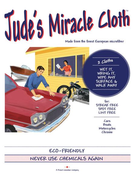 1190 - Jude's Miracle Cloth - Great for Cars!