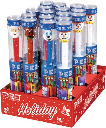 6200 - Large Pez Holiday Tubes